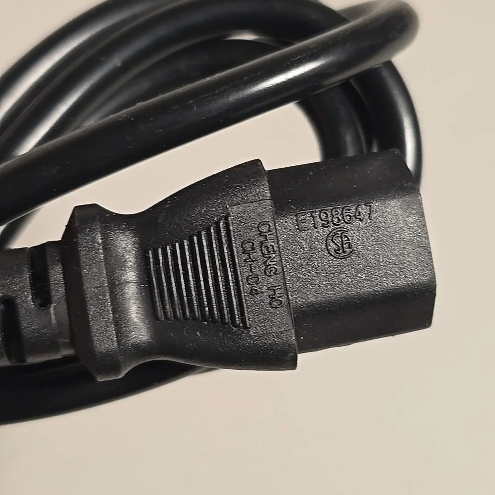 Lot of 7 - 3 Prong Power Cables Assorted Length PC, Computer Printer‎ Power Cord